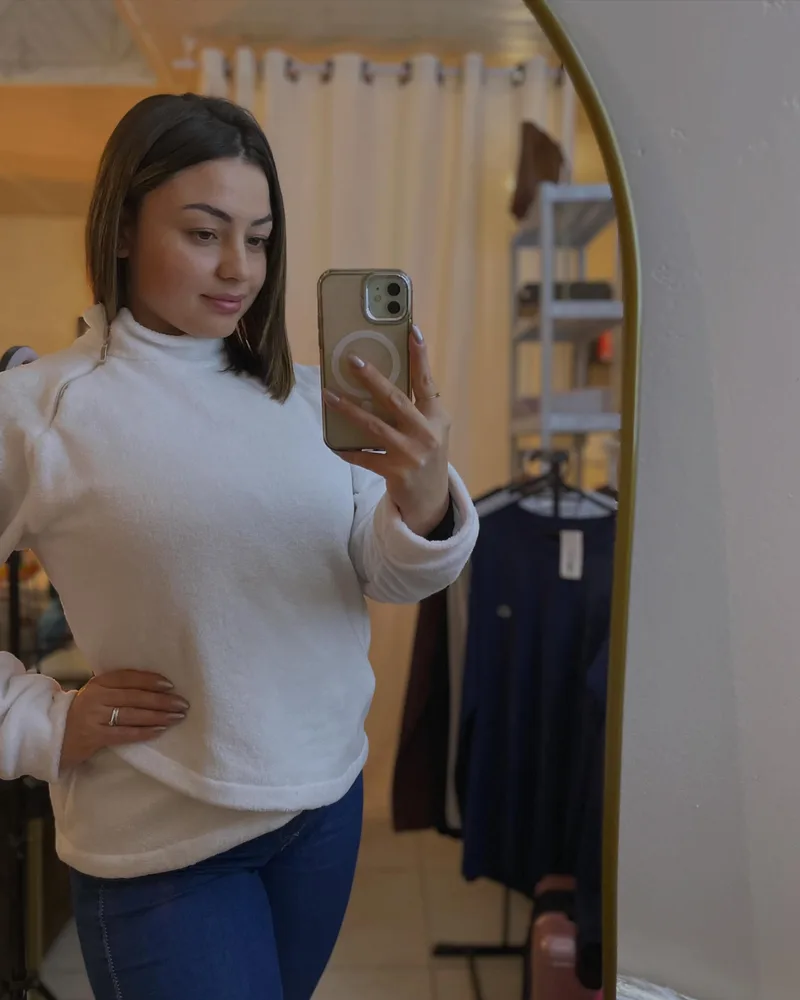 Look de conforto da Vicenza Modas